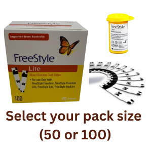 FreeStyle Lite Blood Glucose Test Strips - Select Your Pack Size